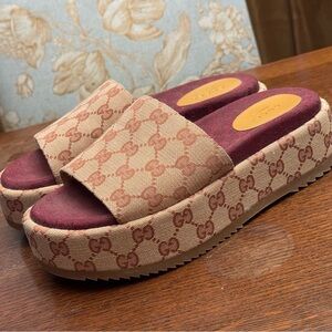 Gucci Platform Slide Sandal